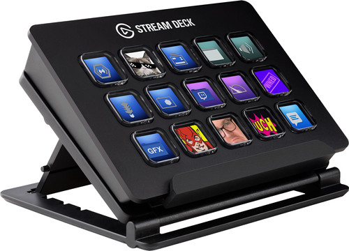 Elgato Stream Deck to up your scene switching + actions game.