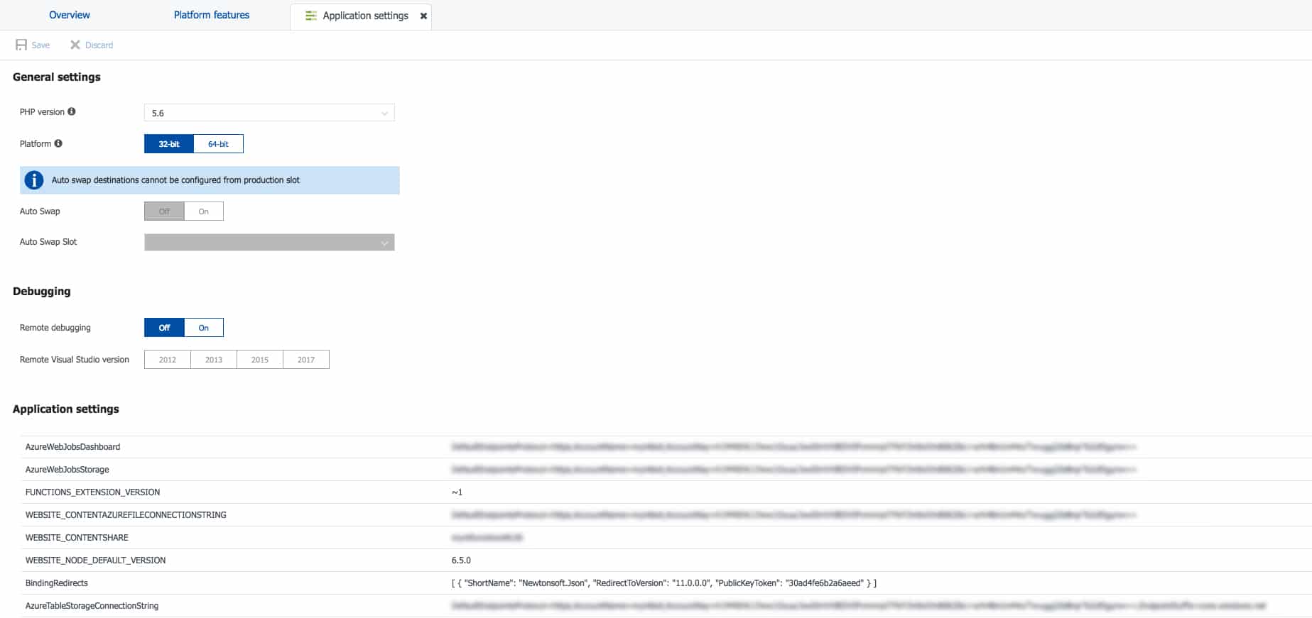 Azure Function Binding Example